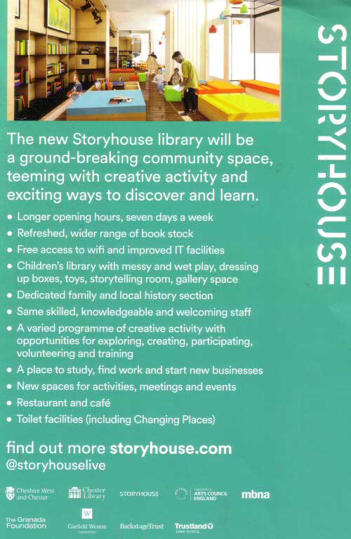 Chestertourist.com - Chester Library Events Page Two